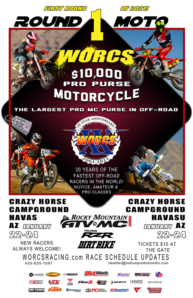 WORCS Off-Road Racing – Round 1 – MC Only – Lake Havasu City, AZ